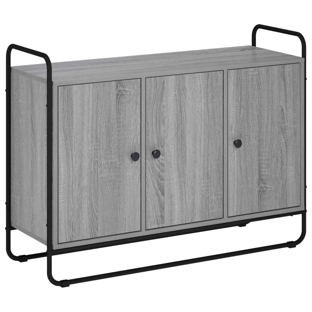 Credenza Sonoma grigio 102 x 35 x 75 cm Legno ingegnerizzato 8007975