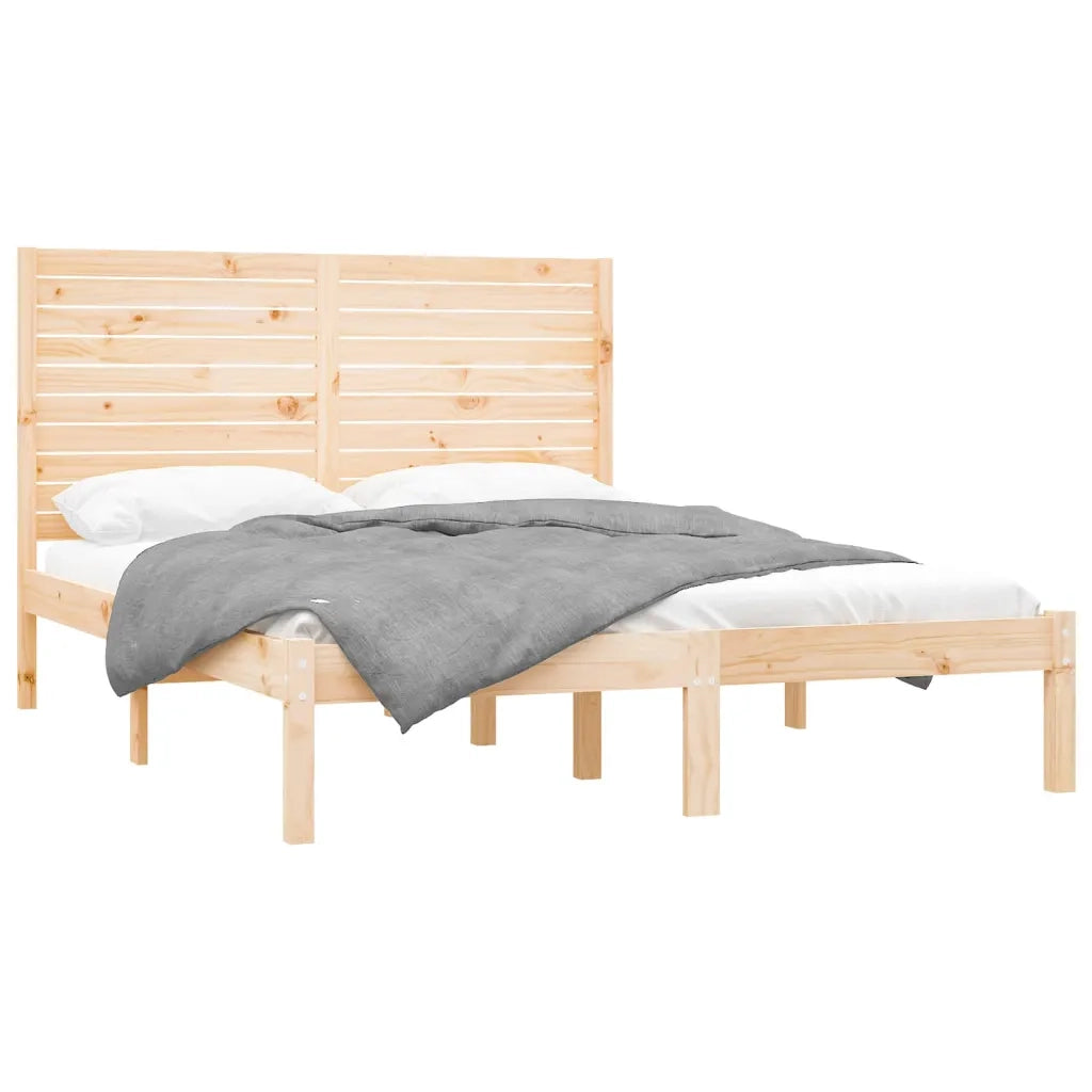 Giroletto-Struttura Letto in Legno Massello 120x200 cm 592518