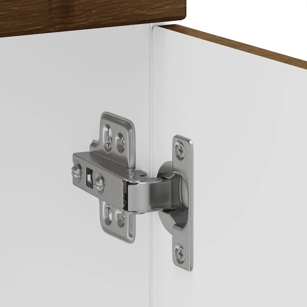 Base da Cucina Lucca Rovere Marrone in Legno Multistrato 853714