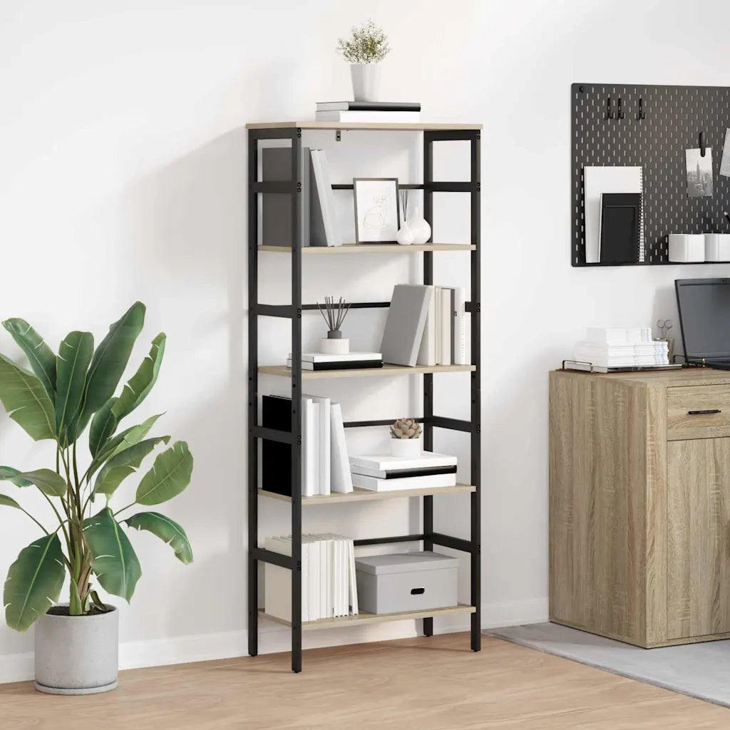 Libreria Rovere Sonoma 60 x 29,5 x 149 cm Legno multistrato