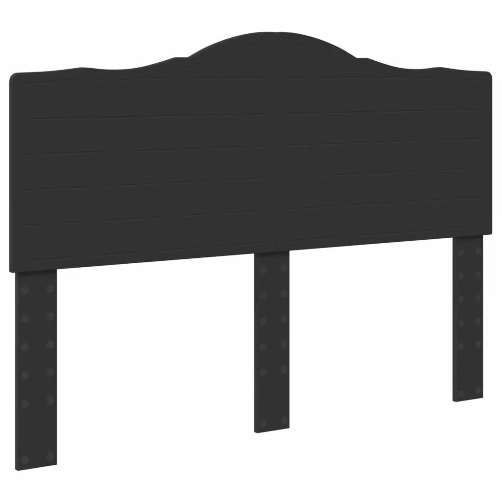 Struttura del letto Nero 140 x 190 cm Legno multistrato