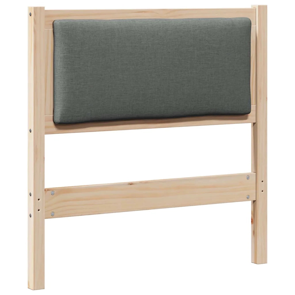 Testiera Altro Marrone 75 cm Legno di pino massello