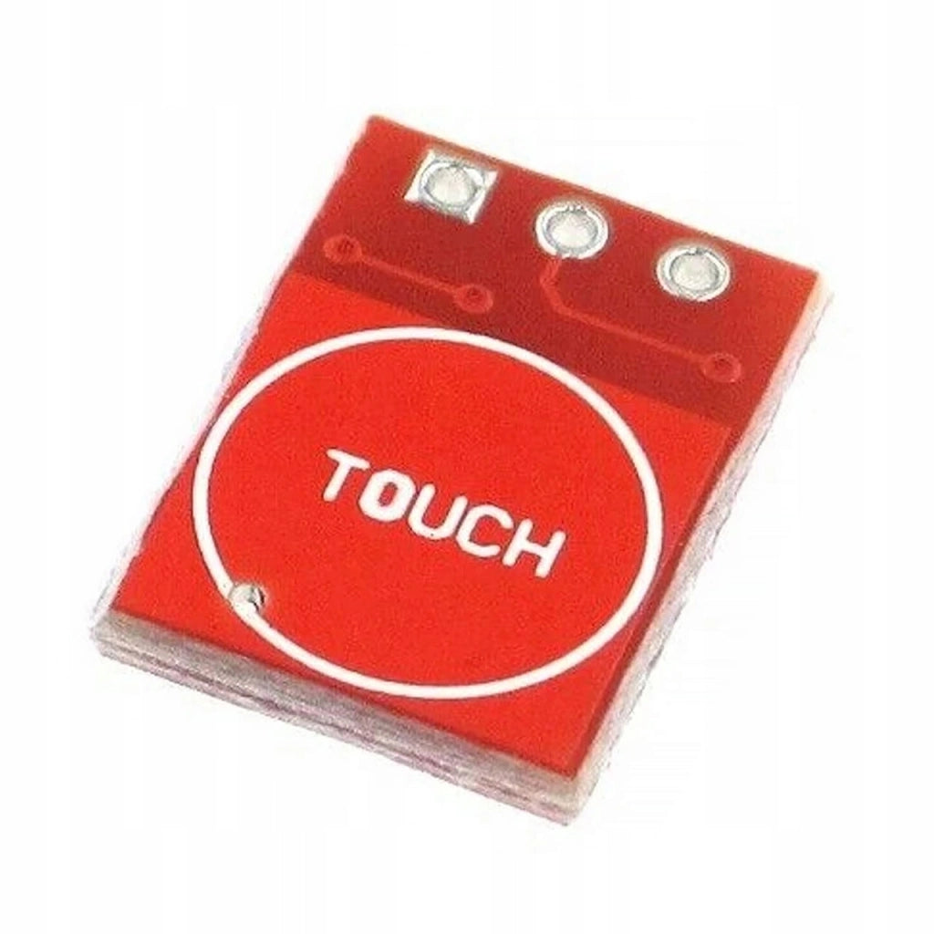 Modulo Touch Singolo TTP223 – Sensore Capacitivo Alta Sensibilità | 2.0V-5.5V DC, Uscita Digitale
