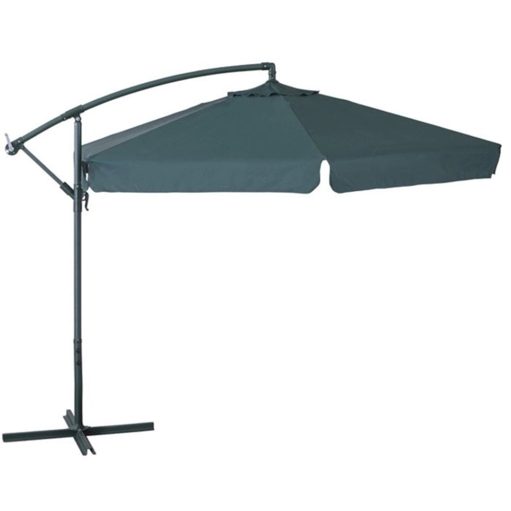 Ombrellone A Braccio 3X3 Verde Scuro Giardino Esterno - Biacchi Ettore