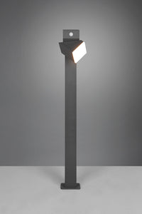 Lampada Palo da Esterno a LED SMD in Allumnio Pressofuso Antracite