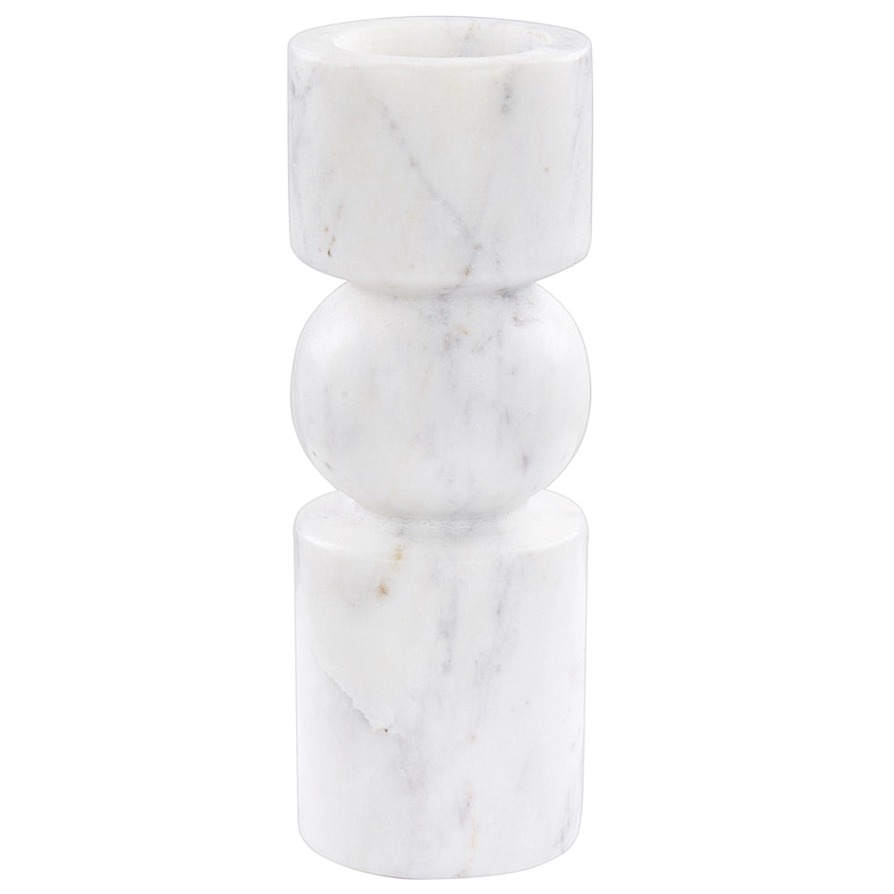Candeliere marmo bianco dalla forma moderna accessori decorazione