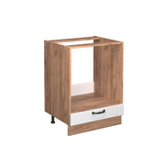 Vicco Mobile per forno da incasso Bianco casa di campagna 60 cm senza piano di lavoro