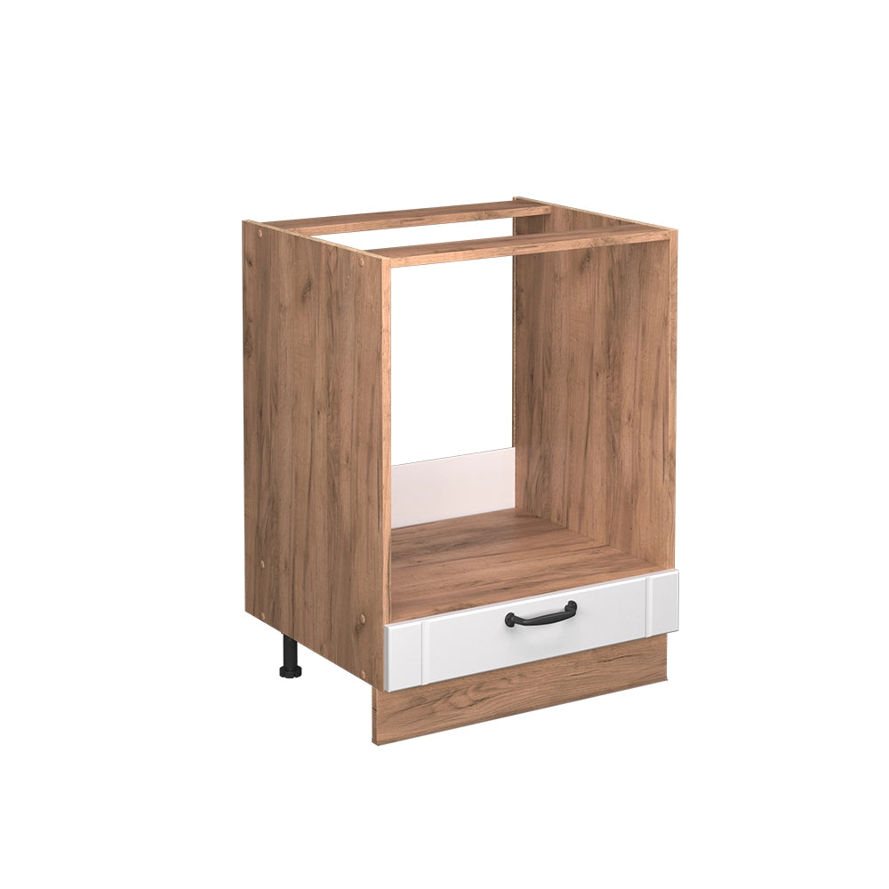 Vicco Mobile per forno da incasso Bianco casa di campagna 60 cm senza piano di lavoro