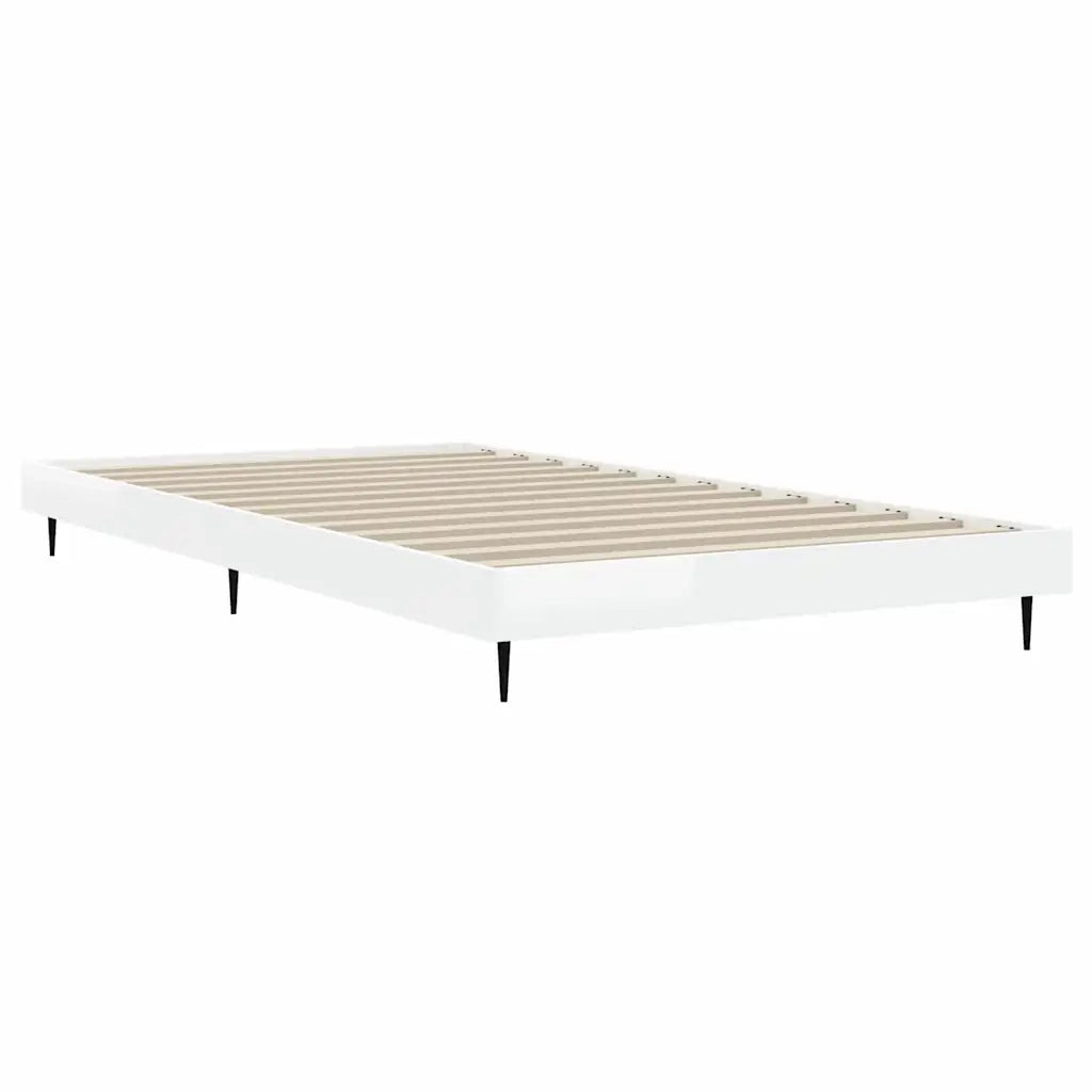 Giroletto Bianco Lucido 90x190 cm in Legno Multistrato