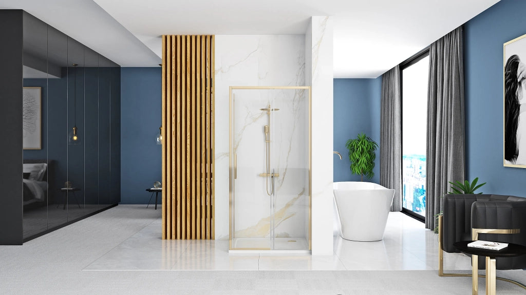 Cabina Doccia Rapid Slide Gold 110x80