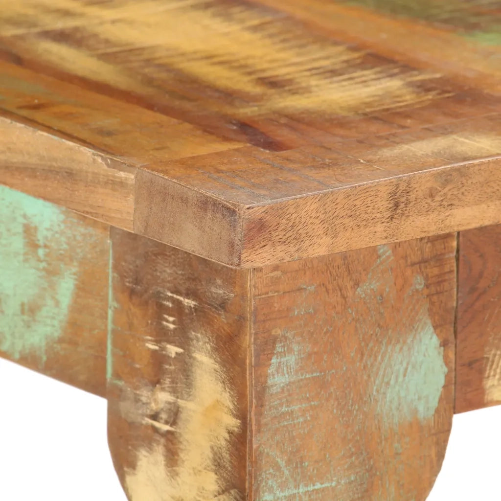 Tavolo Consolle 110x40x76 cm in Legno Massello di Recupero 286492