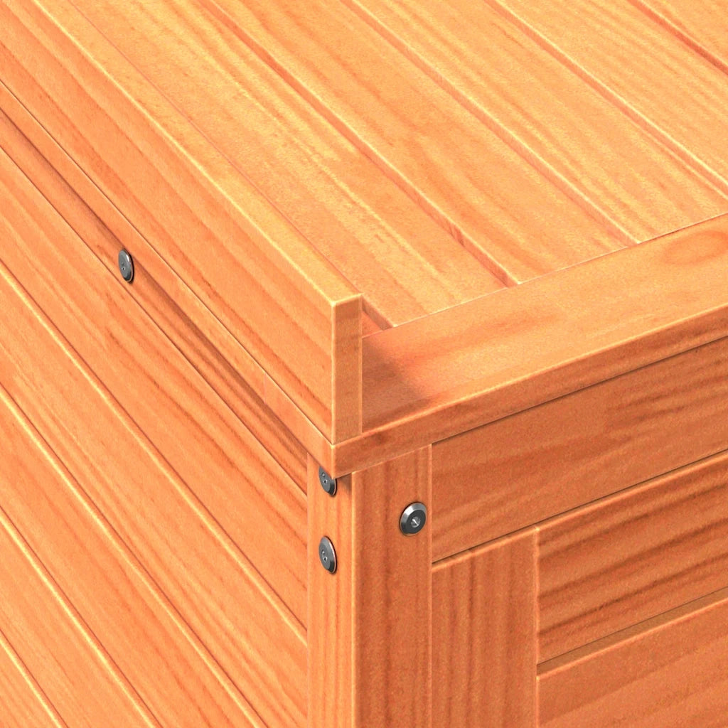 Tavolo Invaso con Ripiani Marrone 82,5x50x86,5 cm Massello Pino 844635