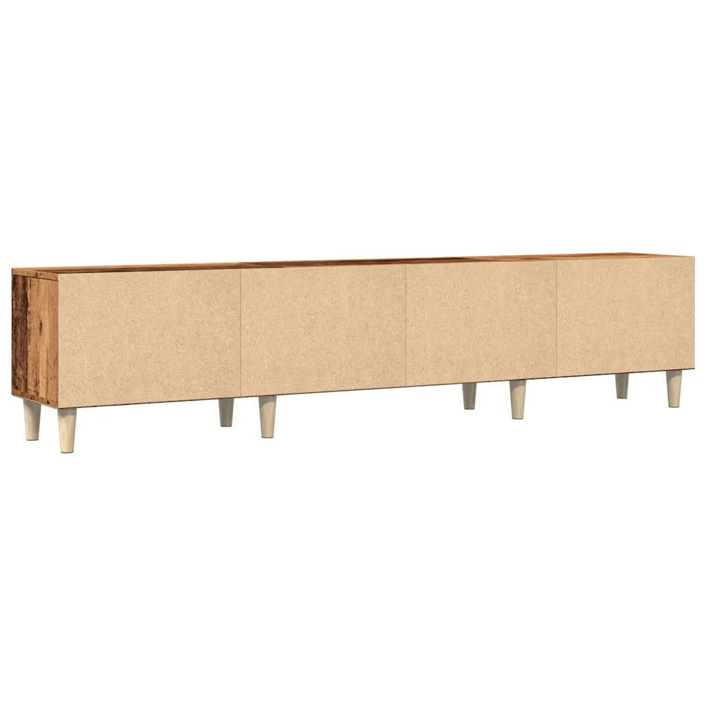 vidaXL Mobile Porta TV Legno Antico 180x31,5x40cm in Legno Multistrato
