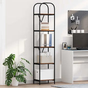 Libreria-Scaffale per Libri-Mobile di Stoccaggio Legno vecchio 40 x 30 x 183 cm Legno multistrato 389684