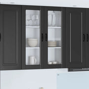 Pannello lavastoviglie Nero 80 x 31 x 100 cm Legno multistrato 885506