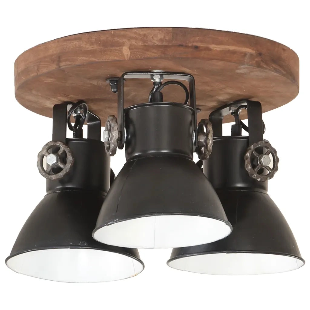 Lampada a Sospensione Industriale 25 W Nero 42x27 cm E27 CFW6896974