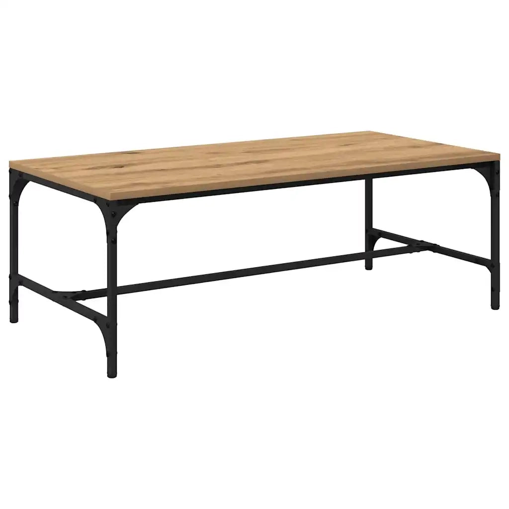 Tavolino da salotto Rovere artigianale 100 x 50 x 35 cm 881121
