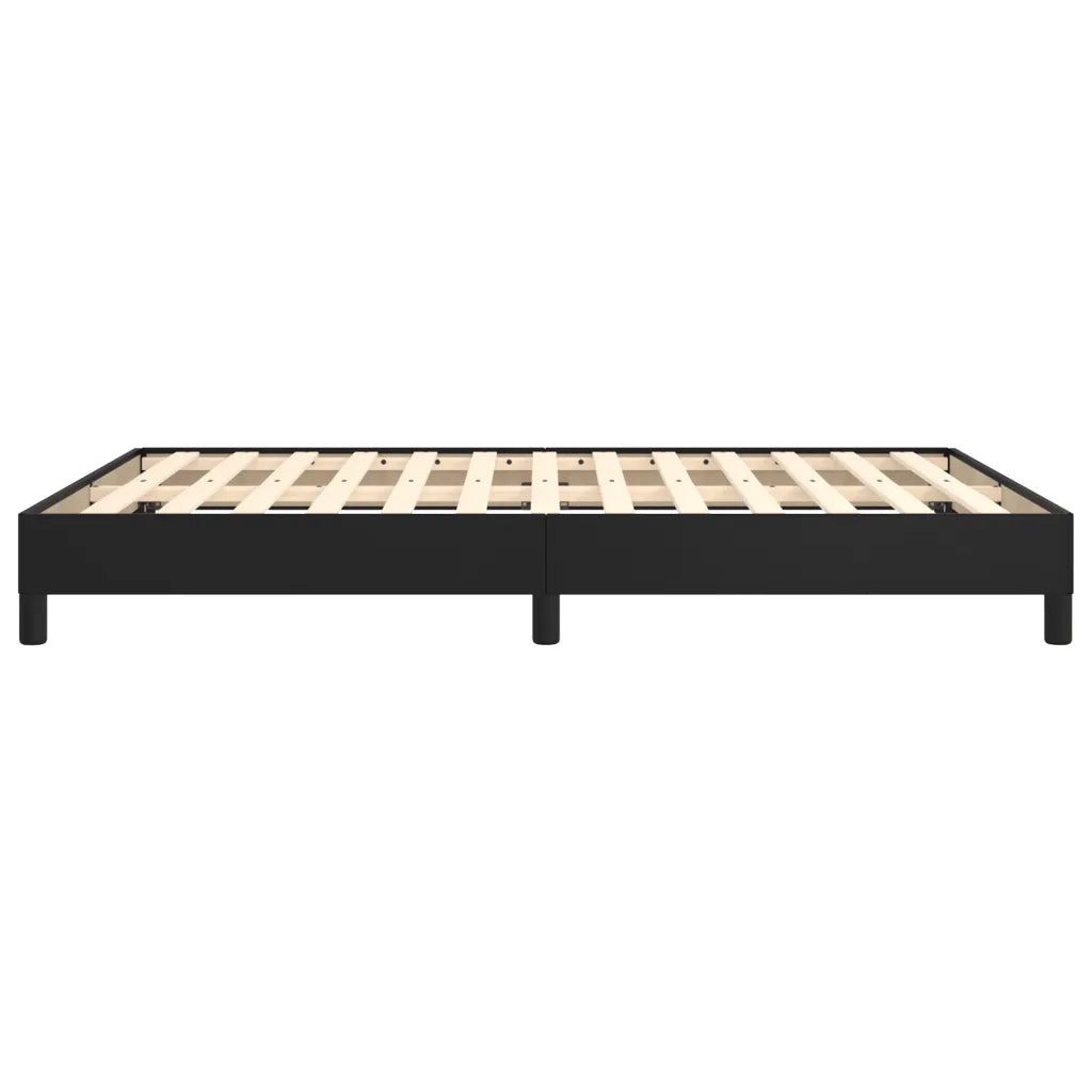 Giroletto-Struttura Letto Nero 140x190 cm in Similpelle 622017