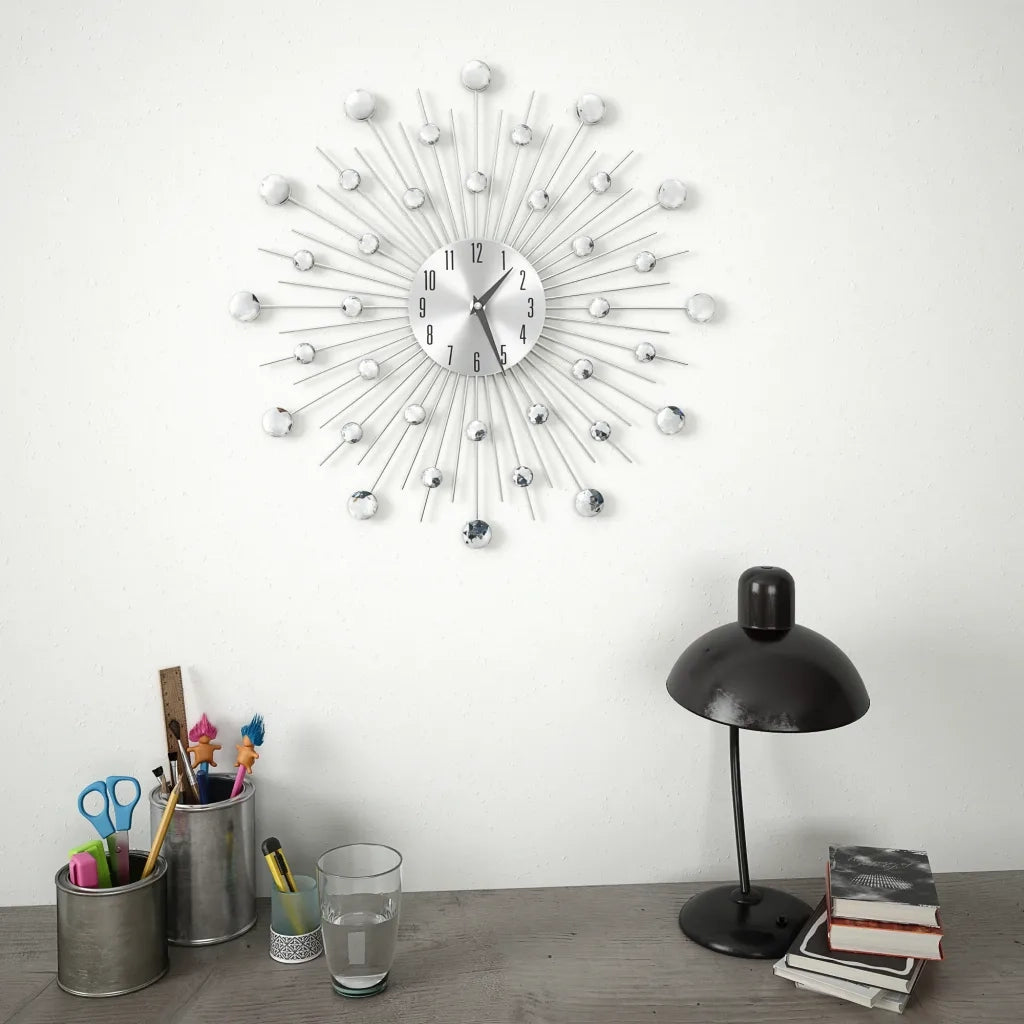 Orologio da Parete con Movimento al Quarzo Design Moderno 50 cm CFW3748712