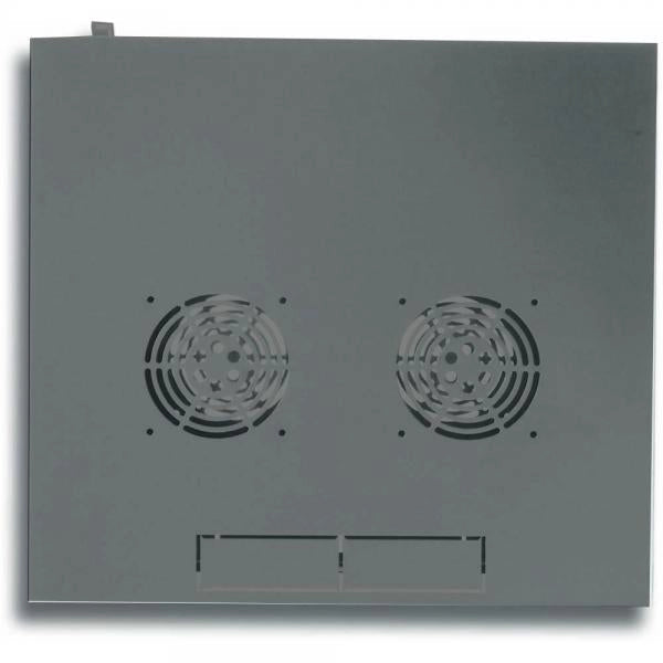Armadio Rack 19'' a Muro 6U prof. 450 Nero Assemblato