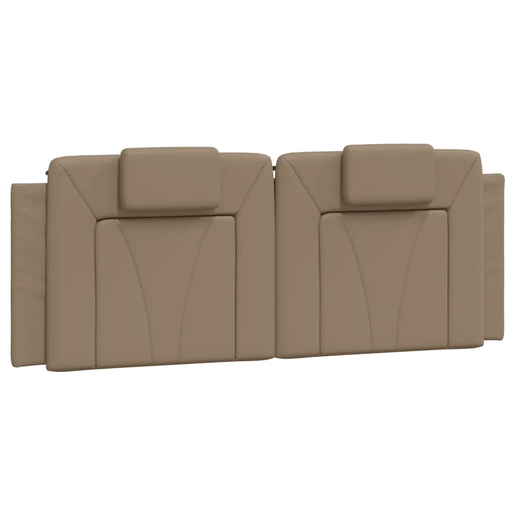 Cuscino Testiera Viana Cappuccino 120 cm in Similpelle 374785