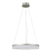 Lampada sospensione LED Pantal 22W argento Italux