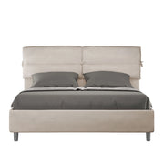 Letto Matrimoniale 160x210 cm con Rete Nandy Sabbia