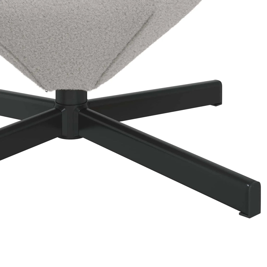 Divano Sedia-Poltrona uovo Grigio chiaro 63 x 73 x 90 cm Tessuto 189472