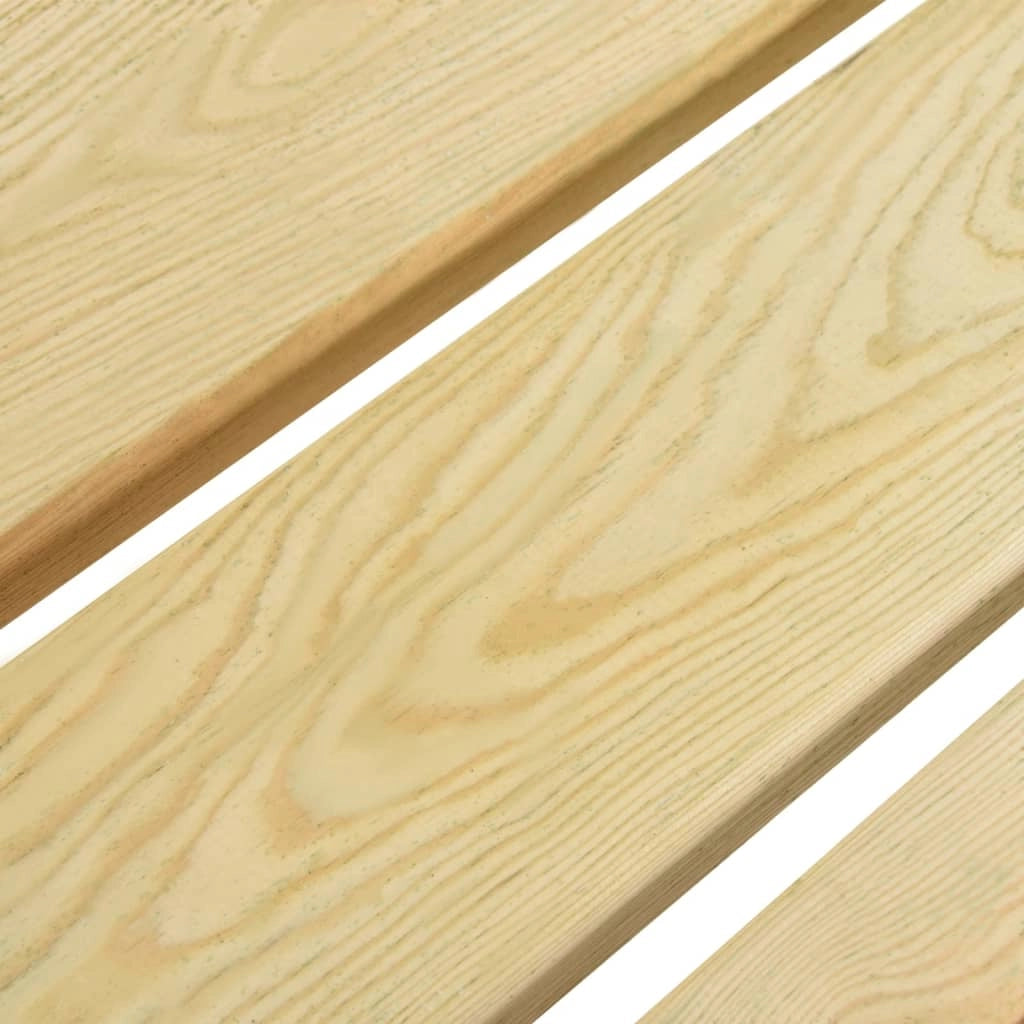 Panca da giardino mobili da esterno terrazza 140 x 38 x 45 cm legno di pino impregnato 02_0011241