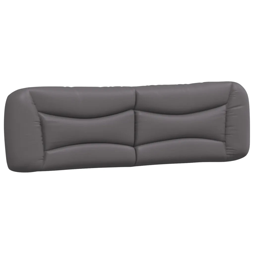 Cuscino Testiera-Cuscino per Testiera Hvar Grigio 180 cm in Similpelle