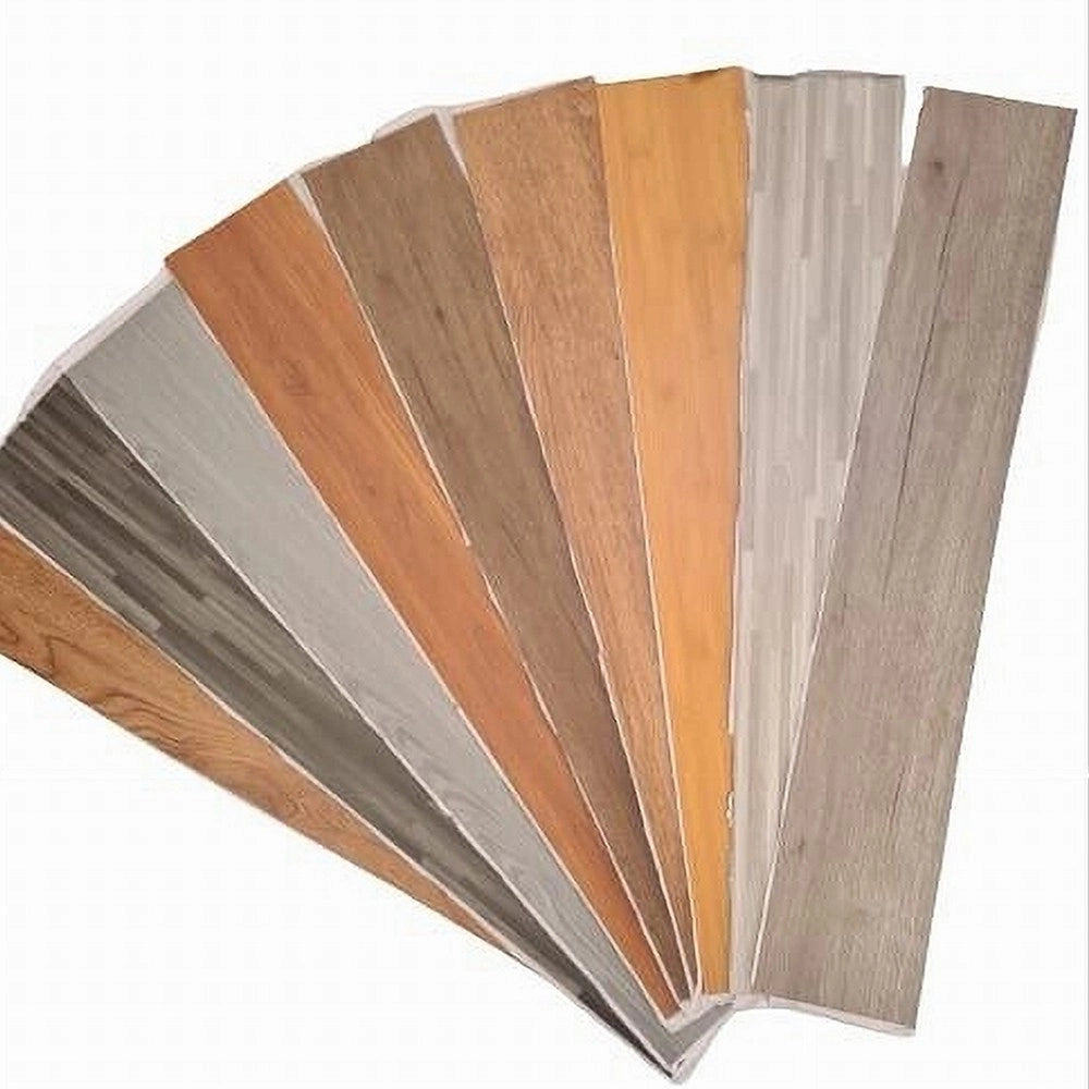 Trade Shop - Kit 36 Pz Pavimento Pvc Adesivo Laminato Parquet Doghe Listoni Vari Colori 5 Mq -