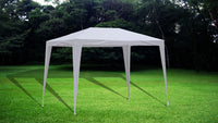 Gazebo da Giardino in Acciaio 2x3m Bauer Bianco