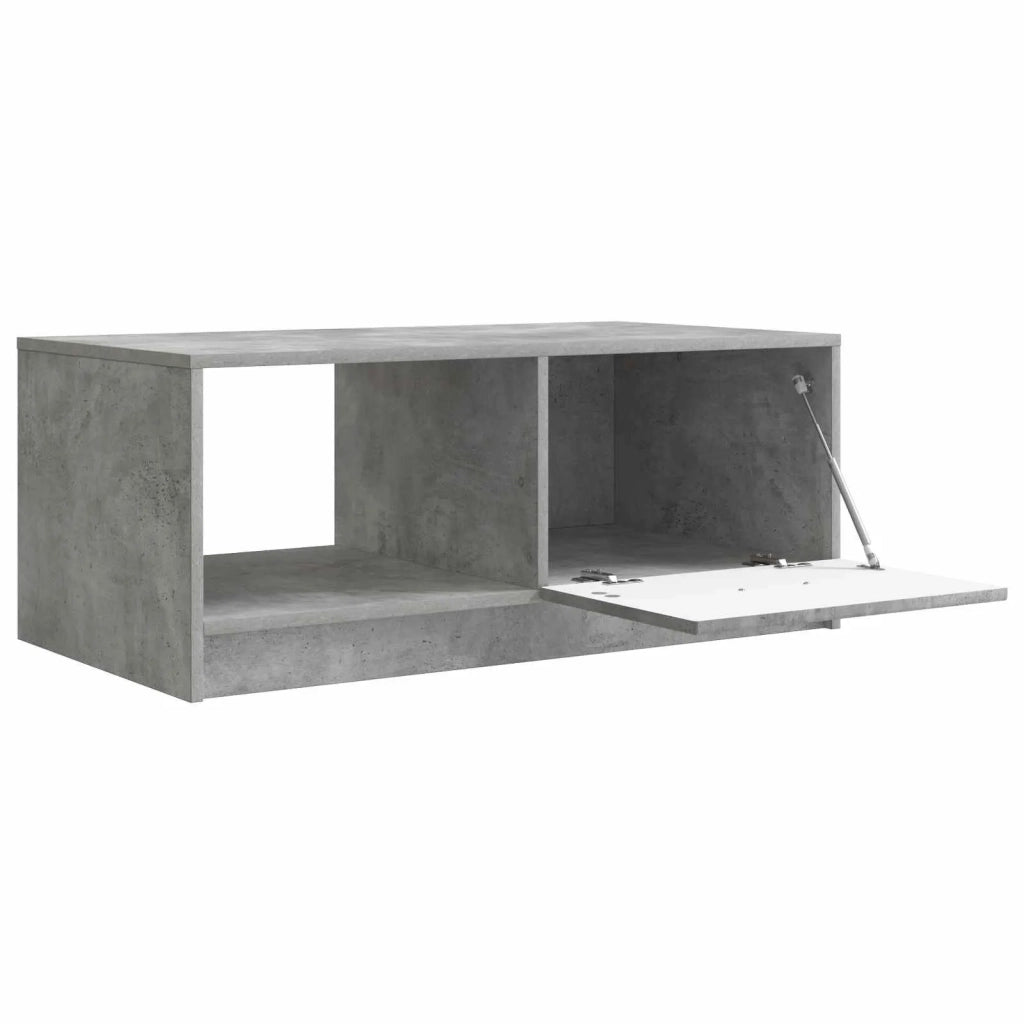 Tavolino da salotto Grigio Cemento 90 x 50 x 37 cm 895878
