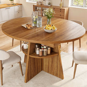 TAVOLO Allungabile 110-150x110x76 cm Marrone Scuro MDF
