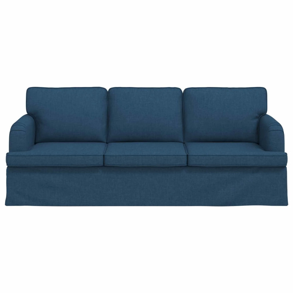 Divano Blu 201 x 80 x 85 cm Tessuto