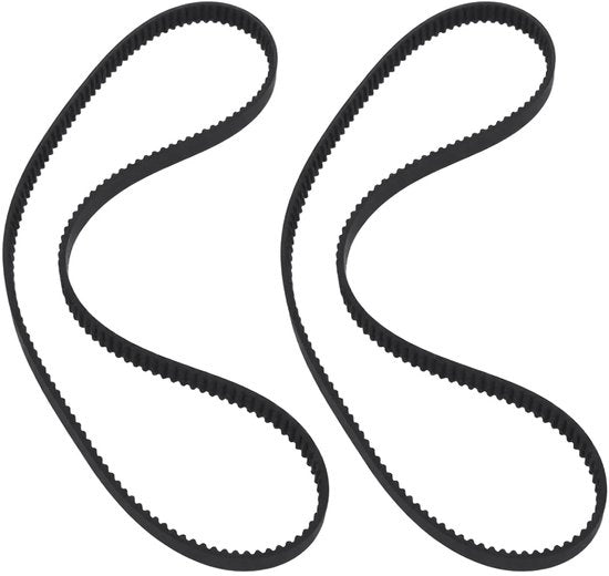 Sostituzione Cinghia di Acciaio per Macchina per la Preparazione della Pasta - 2 Pezzi - Circonferenza 53,3 cm - Larghezza 0,8 cm - Macchina per la Preparazione della Pasta