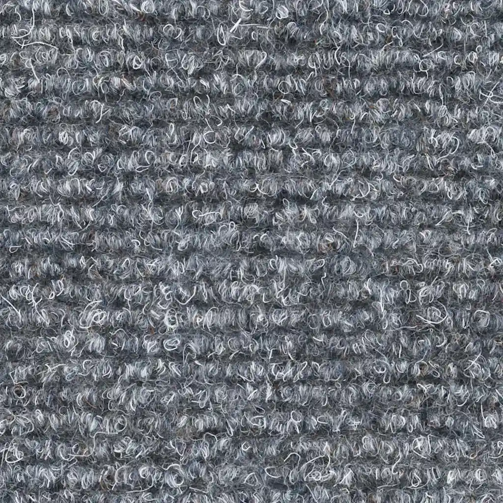 vidaXL Tappetini per scale autoadesivi 20 pz 65x21x4 cm Grigio chiaro Semicircolari Grandi