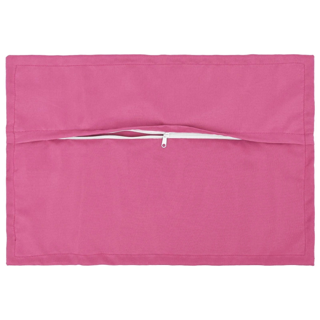 Federa 6 pcs HOUTEN Rosa 50 x 75 cm Poliestere 919898