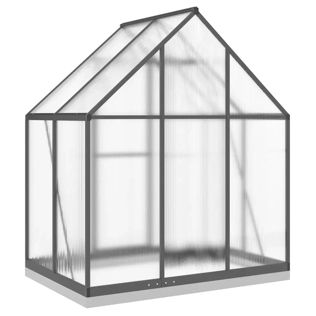 Telaio Serra con Base Antracite 169x114x202 cm in Alluminio