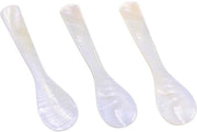 Set di 3 cucchiai di servizio a buffet, maniglia in legno manuale, cucchiai da dessert