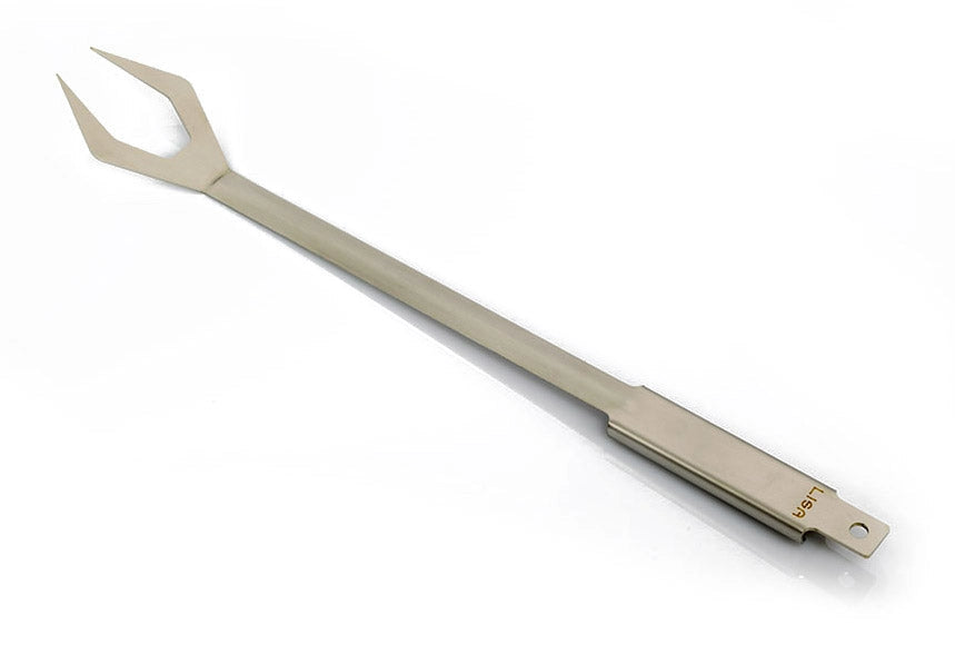 Set 3 Utensili per Barbecue in Acciaio Inox Lisa Luxury