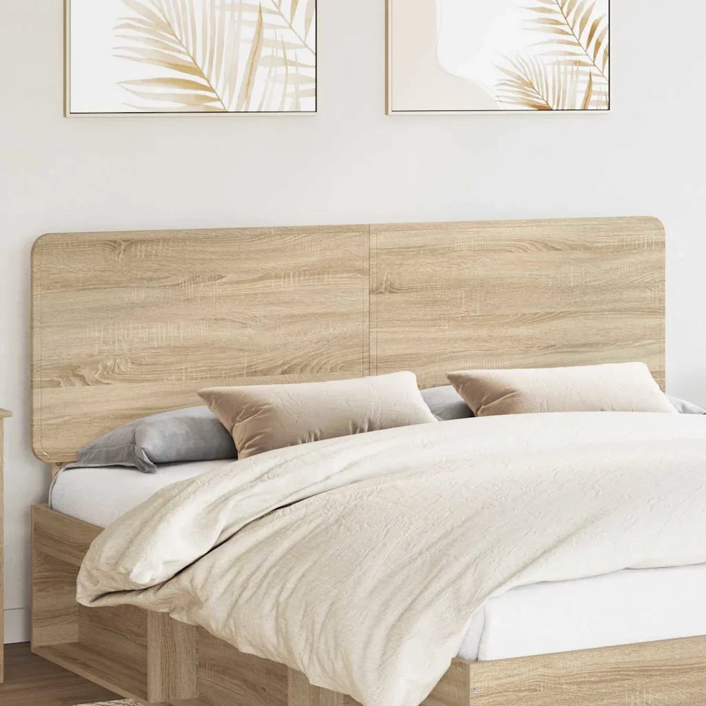 Testiera-Testata-Testiera Decorativa Rovere Sonoma 200 cm Legno multistrato 432413