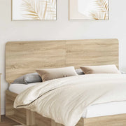 Testiera-Testata-Testiera Decorativa Rovere Sonoma 200 cm Legno multistrato 432413