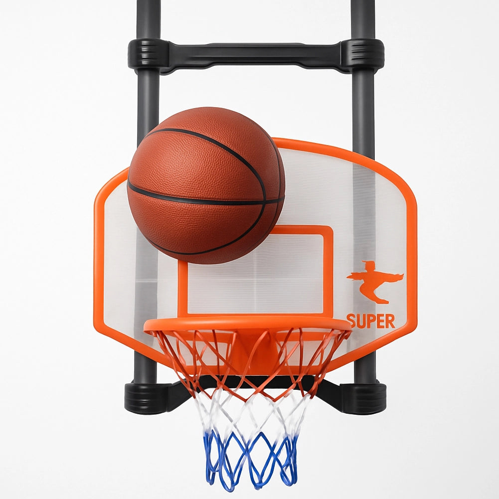 Basket Canestro da Porta per Bambini Segnapunti Digitale Musica Suoni e Pallone