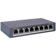 Hikvision DS-3E0508-O Switch Gigabit 8 Porte RJ45 Unmanaged Desktop in Metallo