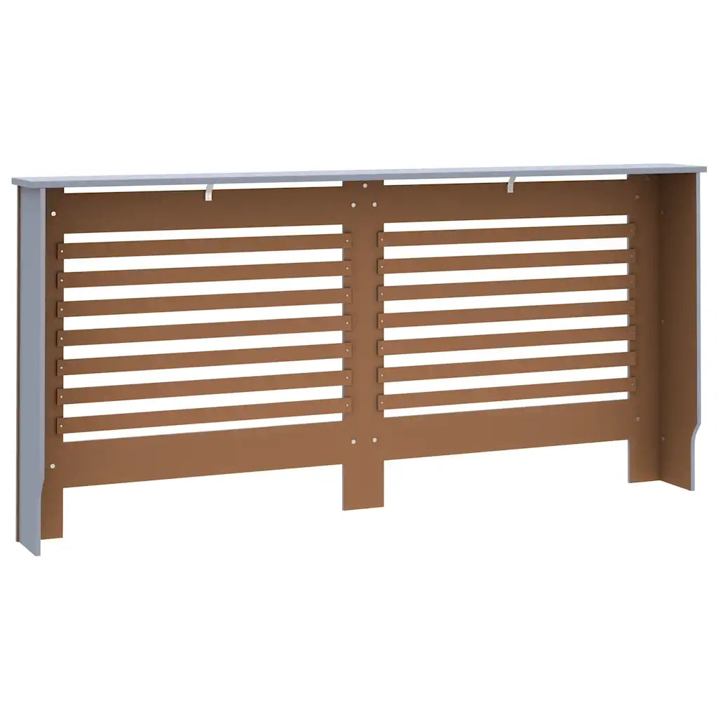 Copertura per Radiatore Antracite 172x19x81,5 cm in MDF 288188