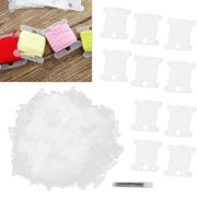 300 pezzi di floss trasparente in plastica per punto croce e punto kruissteek per lavoro a maglia e punto di croce per hobby e artigianato DIY