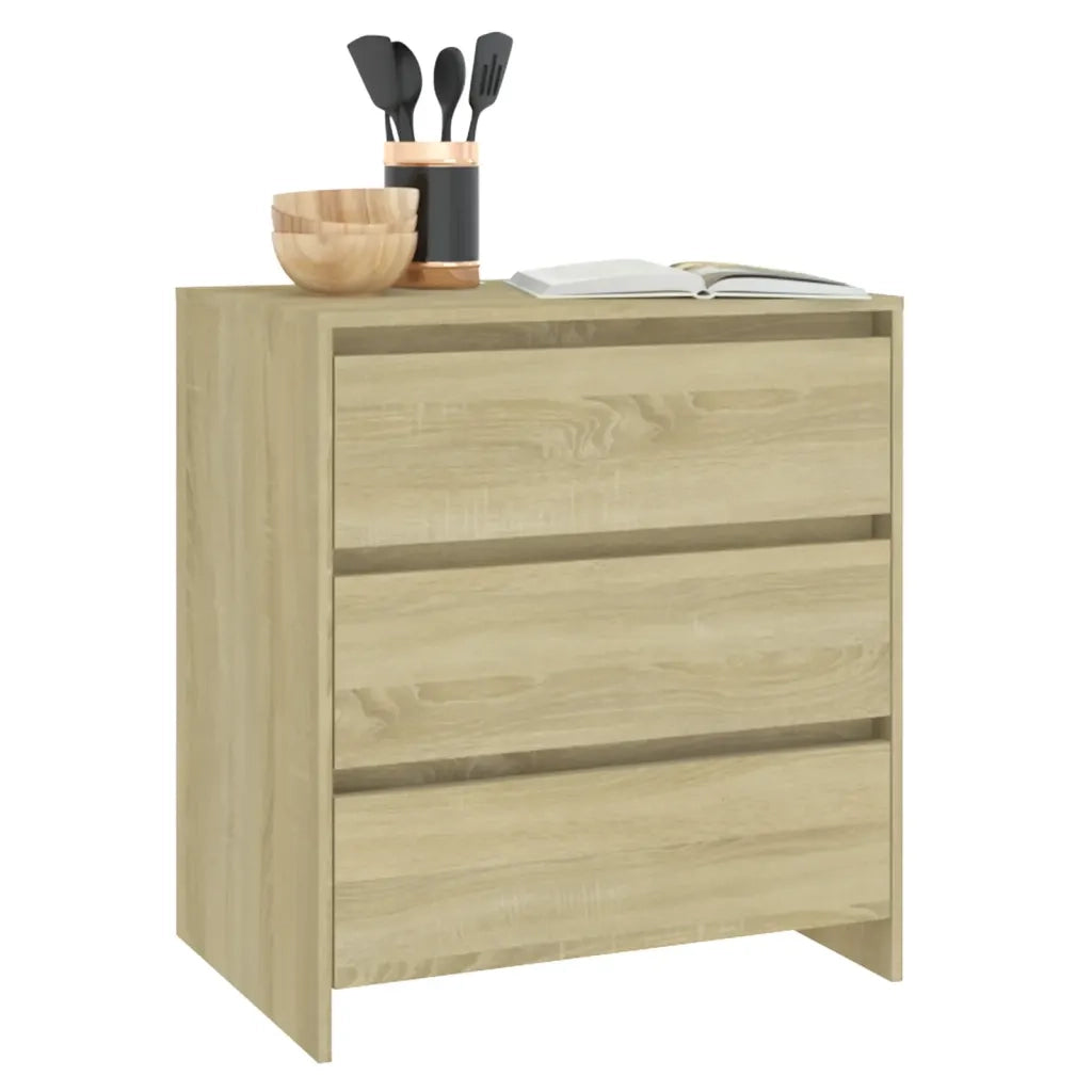 Credenza | Madia | Buffet da pranzo | Armadio da pranzo Rovere Sonoma 70x41x75 cm in Truciolato