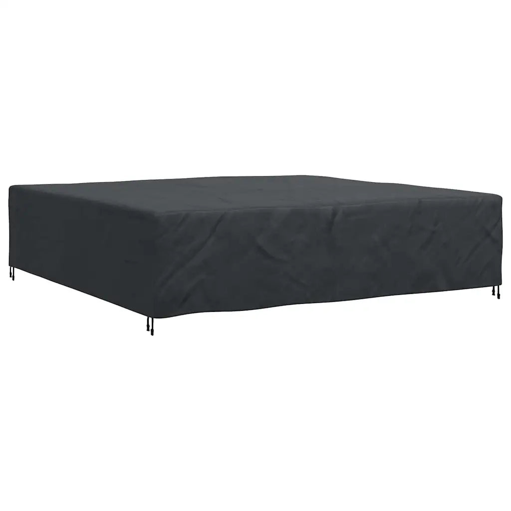 vidaXL Copertura per mobili da esterno Nero 300 x 300 x 70 cm 600D
