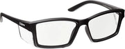 Scherma occhiali con finestratura completa - +2.0 Dioptre lente trasparente - Certificato CE EN166 - lente condensazione libera UV400